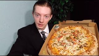 Papa Johns NEW Double Cheeseburger Pizza Review [upl. by Ayel]