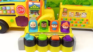 Let’s Learn with Coco Melon Pop Up Pals Toys  Best Learning Video for Toddlers and Kids [upl. by Annaehs]