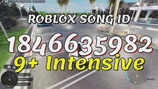 9 Intensive Roblox Song IDsCodes [upl. by Oiratnom]