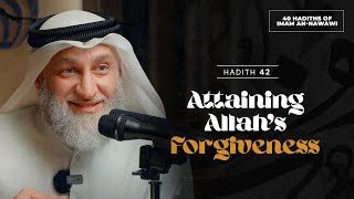 42 Attaining Allahs forgiveness  40 Hadiths of AnNawawi  Faris Al Hammadi [upl. by Enyawd]