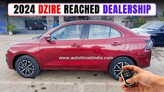 2024 Maruti Dzire Reached Dealership  Exterior and Interior Fully Leaked [upl. by Anegroeg]