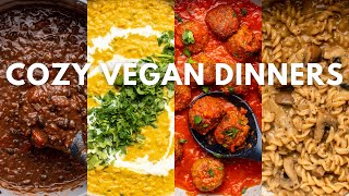 5 Cozy Vegan Weeknight Dinners [upl. by Sylvie]