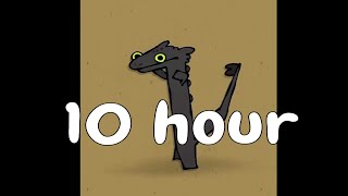 10 HOURS of Toothless Dancing to Driftveil City [upl. by Nospmoht]