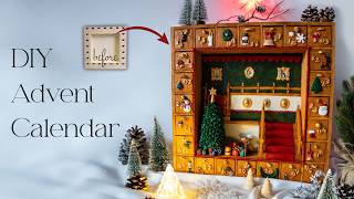 DIY Wooden Advent Calendar [upl. by Akeber]