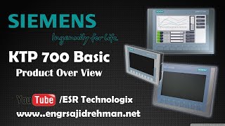 SIEMENS SIMATIC KTP 700 Basic HMI Overview  TIA Portal  EKB Install [upl. by Ariik]