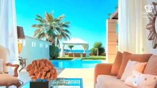 Griechenland Hotel Grecotel Creta Palace 5 star luxury beach resort in Rethymnon Crete [upl. by Eserrehs]