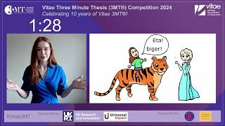 Vitae 3MT® 2024 Finalist Jo Baker Newcastle University [upl. by Vivyanne]