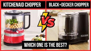 KitchenAid vs BLACKDECKER Electric Food Chopper [upl. by Ellenar]