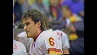 The Washington Redskins Marching Band  TV Video  1988 GAME 10 [upl. by Reggi]