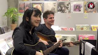 Live at Gimbab Records  Michelle Zauner amp Peter Bradley of Japanese Breakfast [upl. by Eadahs202]