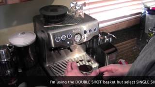 An Americana on the Breville BES870XL Barista Express Espresso Machine [upl. by Kcirdahc]