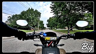 Honda Navi POV Ride Motorcycle ASMR Tee Time GoPro 11 Superview [upl. by Bergerac]