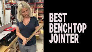 Best benchtop jointer Wahuda 8 in jointer Best jointer for small woodworking shop [upl. by Ntisuj]