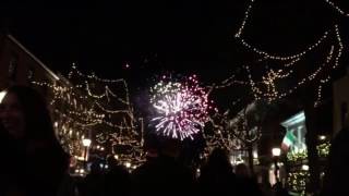 New Year 2017 Fireworks in Alexandria VA [upl. by Annoyik]