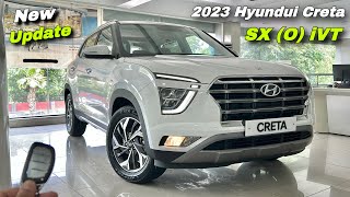 Hyundai Creta Sx O iVT 2023 Price amp Features ❤️ Hyundui Creta 2023 Top Model [upl. by Filia]