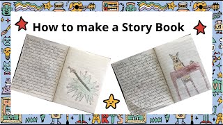 How to make a Story Book [upl. by Fay]