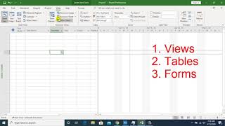 1 Updated Know and Understand the MS Project User Interface  Microsoft Project Bangla Tutorial [upl. by Nilsoj227]