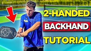 2Handed Backhand Tutorial Change your game FOREVER [upl. by Ming408]