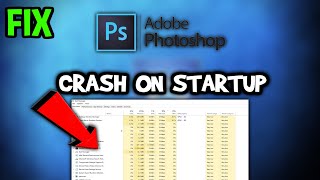 Adobe Photoshop – How to Fix Crash on Startup – Complete Tutorial [upl. by Lek516]