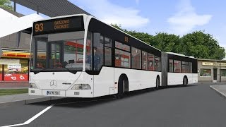 OMSI 2 Map Pobarowo Line 93 MercedesBenz O530 G Part 2 [upl. by Okimat]