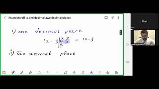 rounding off to one decimal two decimal places [upl. by Nylarahs]