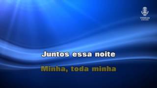 ♫ Karaoke MEU SANGUE FERVE POR VOCÊ  João Braz [upl. by Ellives]