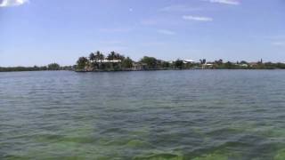 FLORIDA KEYS  Going up Tavernier Creek [upl. by Margarita840]