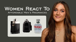 Women React To Affordable Mens Fragrances Hugo Boss Montblanc Coach Issey Miyake amp More [upl. by Coke]