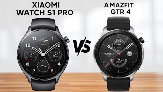 Amazfit GTR 4 vs Xiaomi Watch S1 Pro [upl. by Cornie885]