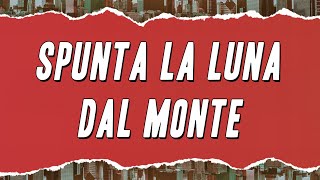 Tazenda  Spunta la luna dal monte Testo [upl. by Obel544]