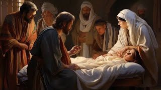 Healing of Jairus daughter Mark 53543 [upl. by Acherman950]