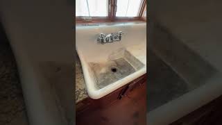 Sink restorationEco Tub Restoration Chicago Odorless materialampprocess Reglazing Sink Refinishing [upl. by Faye]