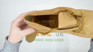 Roamers Desert Boot  Sand Suede  Walktall  Unboxing  Hands on [upl. by Anilad279]