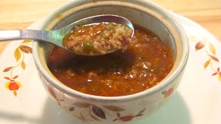 STUFFED GREEN PEPPER CASSEROLE SOUP [upl. by Carmencita]