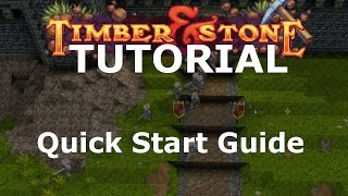 Timber and Stone Tutorial  Quick Start Guide [upl. by Ikir923]