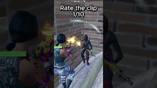 rate the clip 110 shorts fortnite [upl. by Ateekram6]