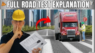 FULL CDL Road Test Explanation 2024  Ace Your CDL Road Test [upl. by Annawal]