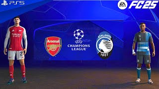 FC 25  Arsenal vs Atalanta  UEFA Champions League Final 2425 [upl. by Acirahs586]