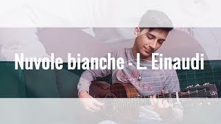 NUVOLE BIANCHE  L EINAUDI cover chitarra fingerstyle [upl. by Mcnair648]