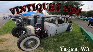 Vintiques Car Show 2024 Yakima WA [upl. by Noicpesnoc]