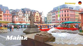 Mainz Rheinland  Pfalz 🇩🇪 Germany City Tour 2022 [upl. by Pentha]