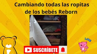 Cambiando las Ropitas de los Bebés Reborn para otro mueble [upl. by Monk]