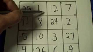 Magic Square Tutorial [upl. by Drislane]