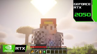 MINECRAFT JAVA GAMEPLAY  RTX 2050 4GB 1080p Maximum Settings [upl. by Ellene733]