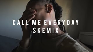 Chris Brown  Call Me Everyday SKEMIX [upl. by Aicilev]