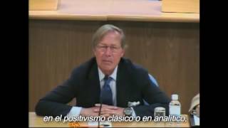 Positivismo Ético profesores Ronald Dworkin Jorge Mena Subtitulado Español [upl. by Laehctim]