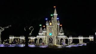 Disneys Christmas Parade  Christmas Castle 2015 [upl. by Alba]