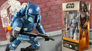 Star Wars Black Series Death Watch Mandalorian Action Figure Review [upl. by Leamiba]