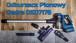 Odkurzacz Pionowy 18V Dedra DED7176  TEST [upl. by Bethany]