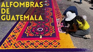 Alfombras de Semana Santa en Antigua Guatemala [upl. by Jamnes568]